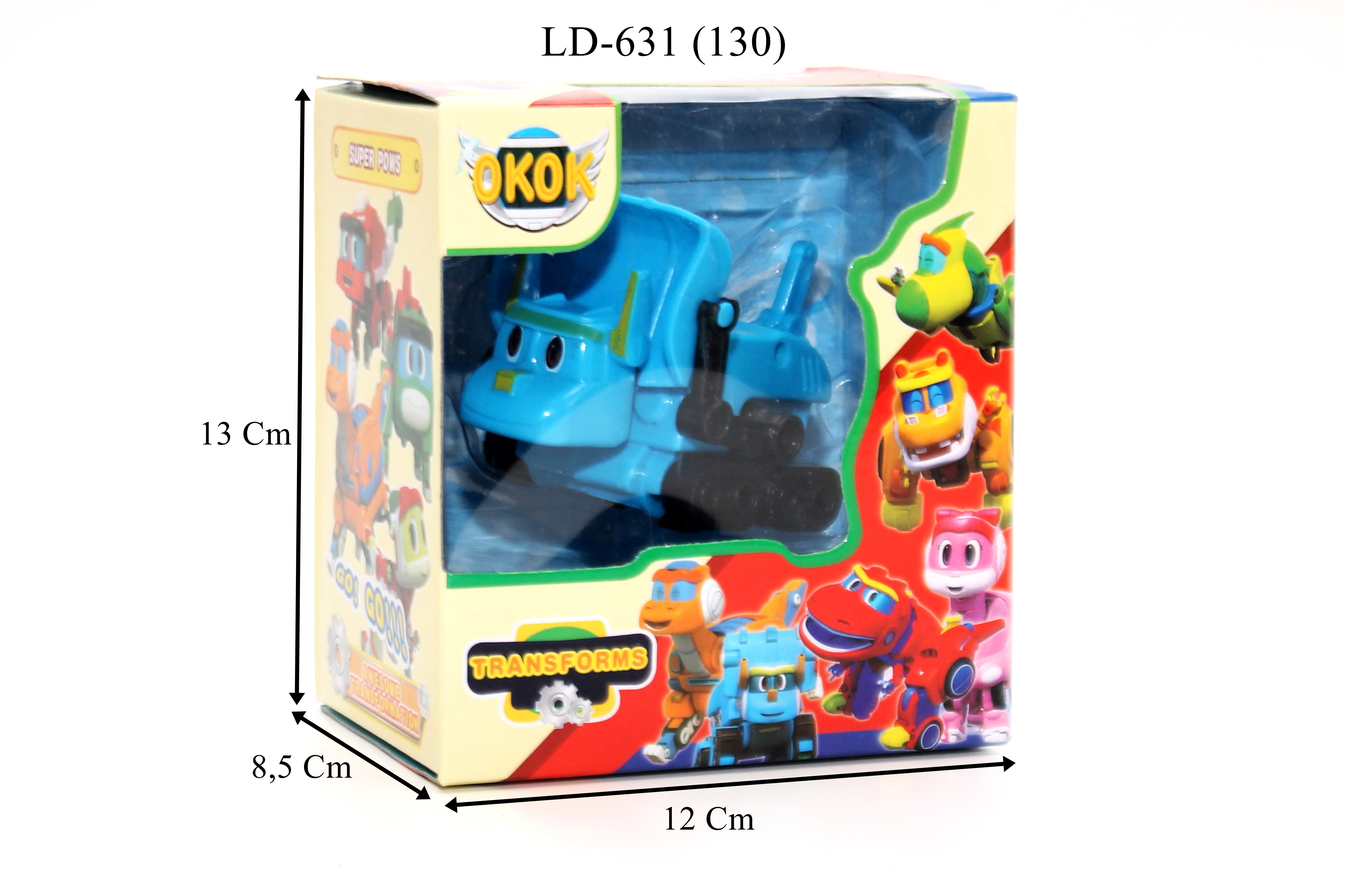 ^Robot Transforms Dino Gogo 5 Karakter Box Window @240