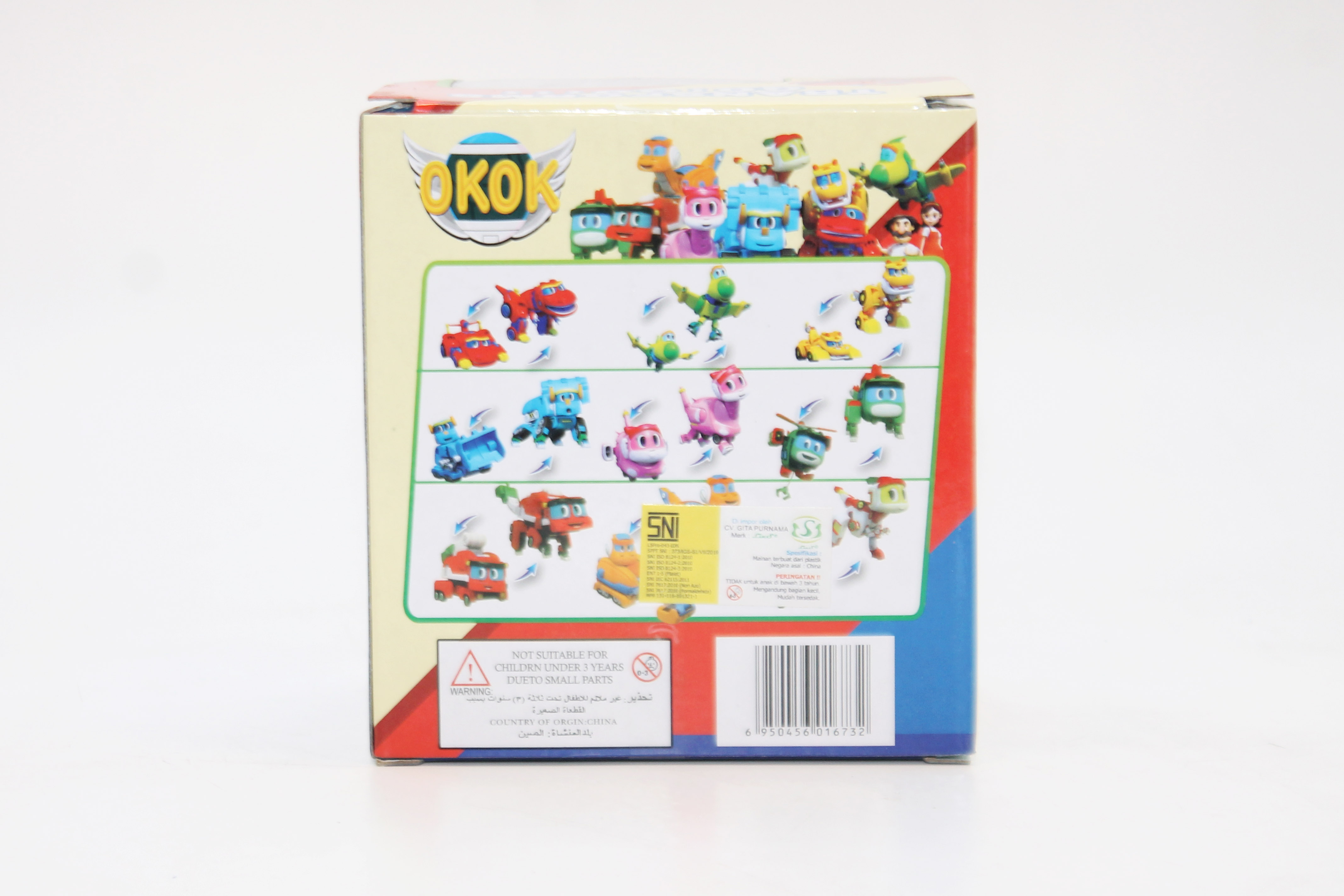 ^Robot Transforms Dino Gogo 5 Karakter Box Window @240