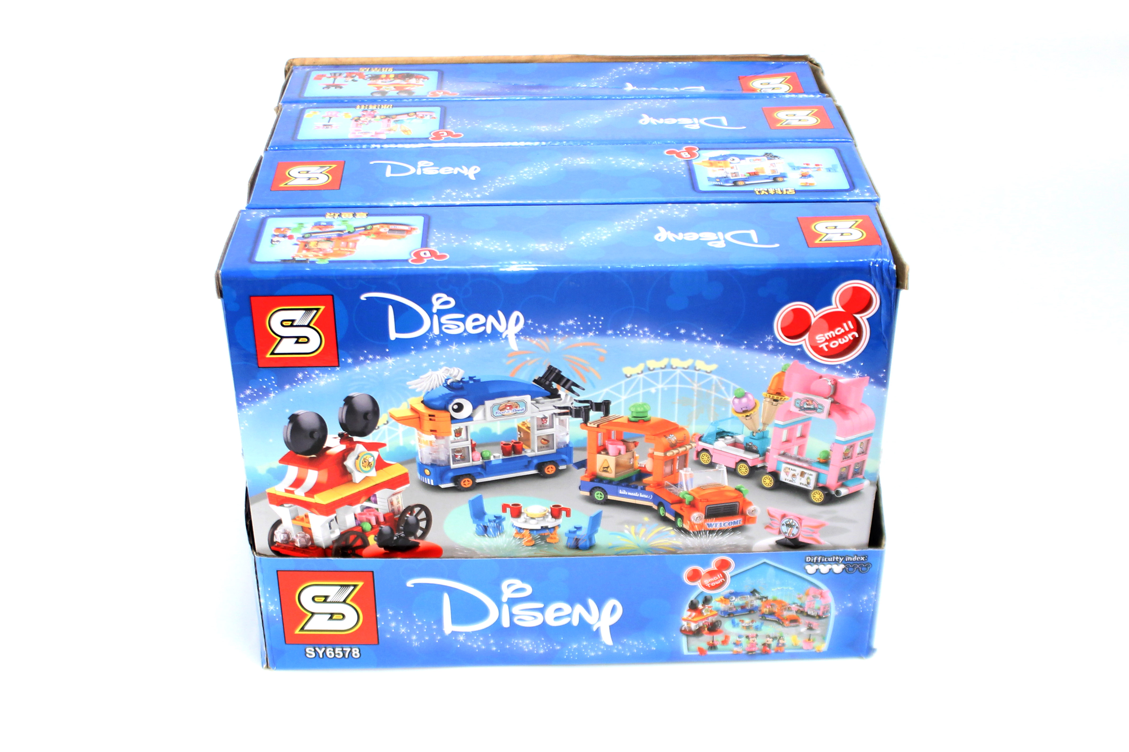 ^Lego Shop Car Disney 1box 4pcs Box @96
