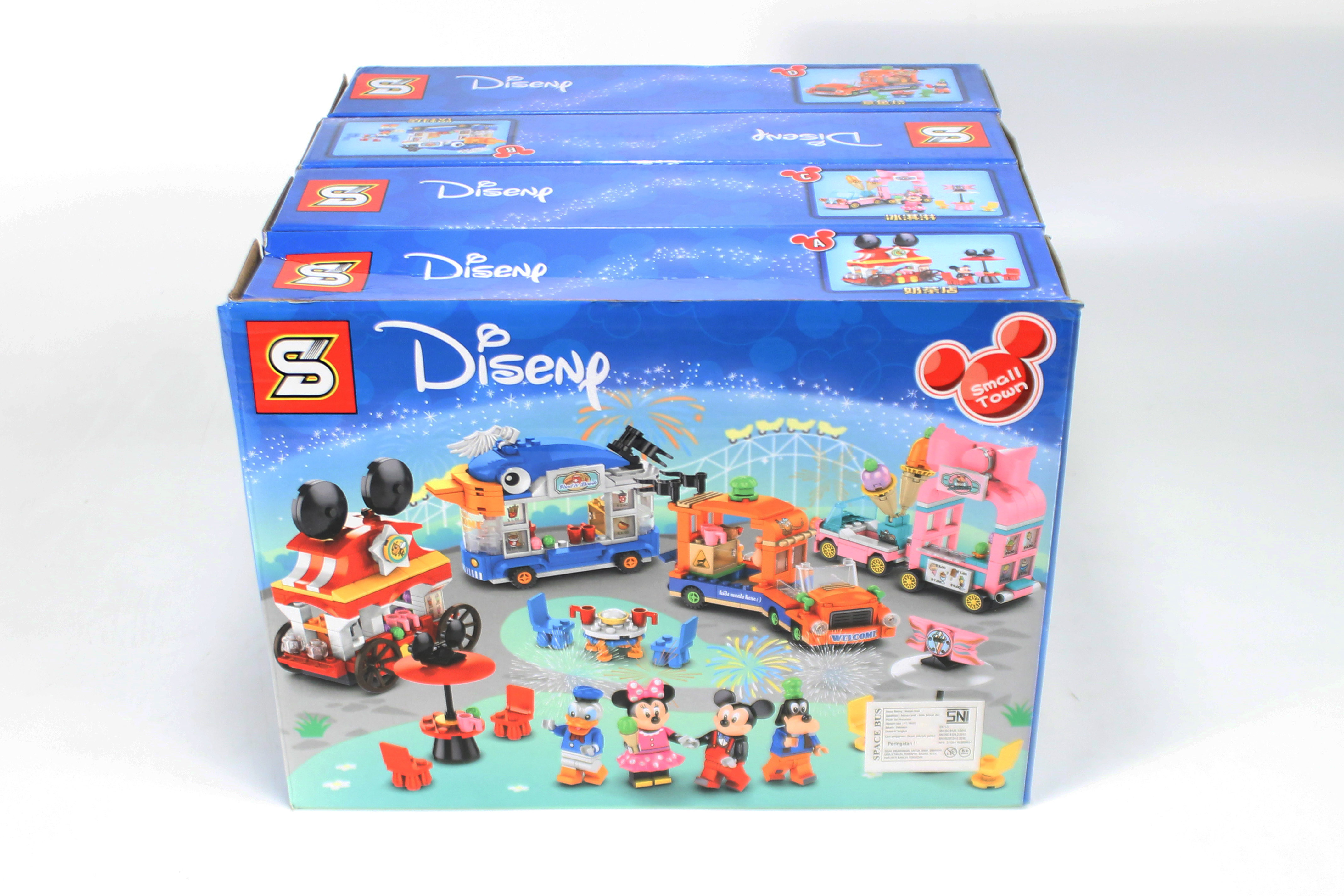 ^Lego Shop Car Disney 1box 4pcs Box @96