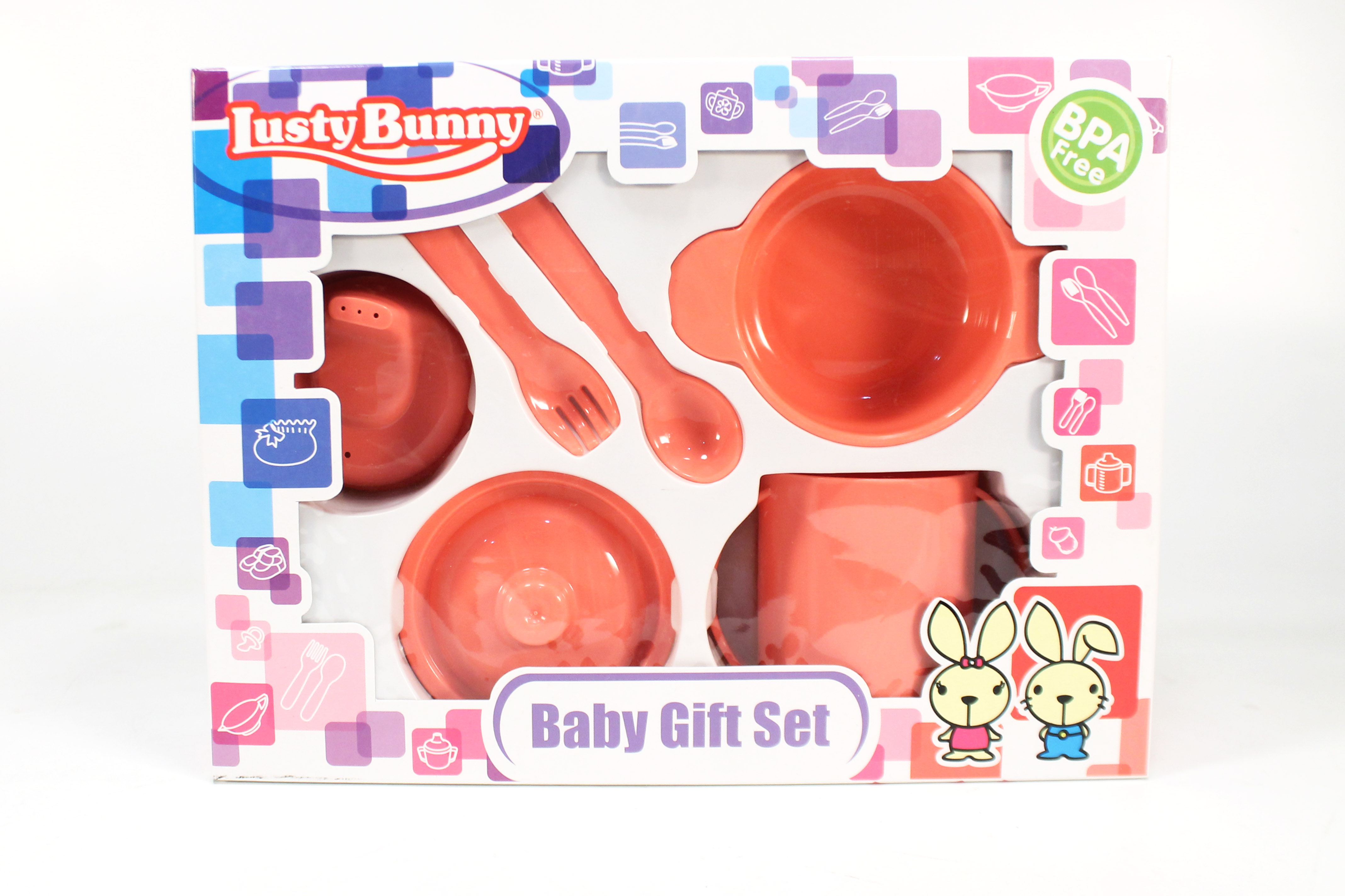 Feeding Set 6pcs Lusty Bunny Box Wind @12
