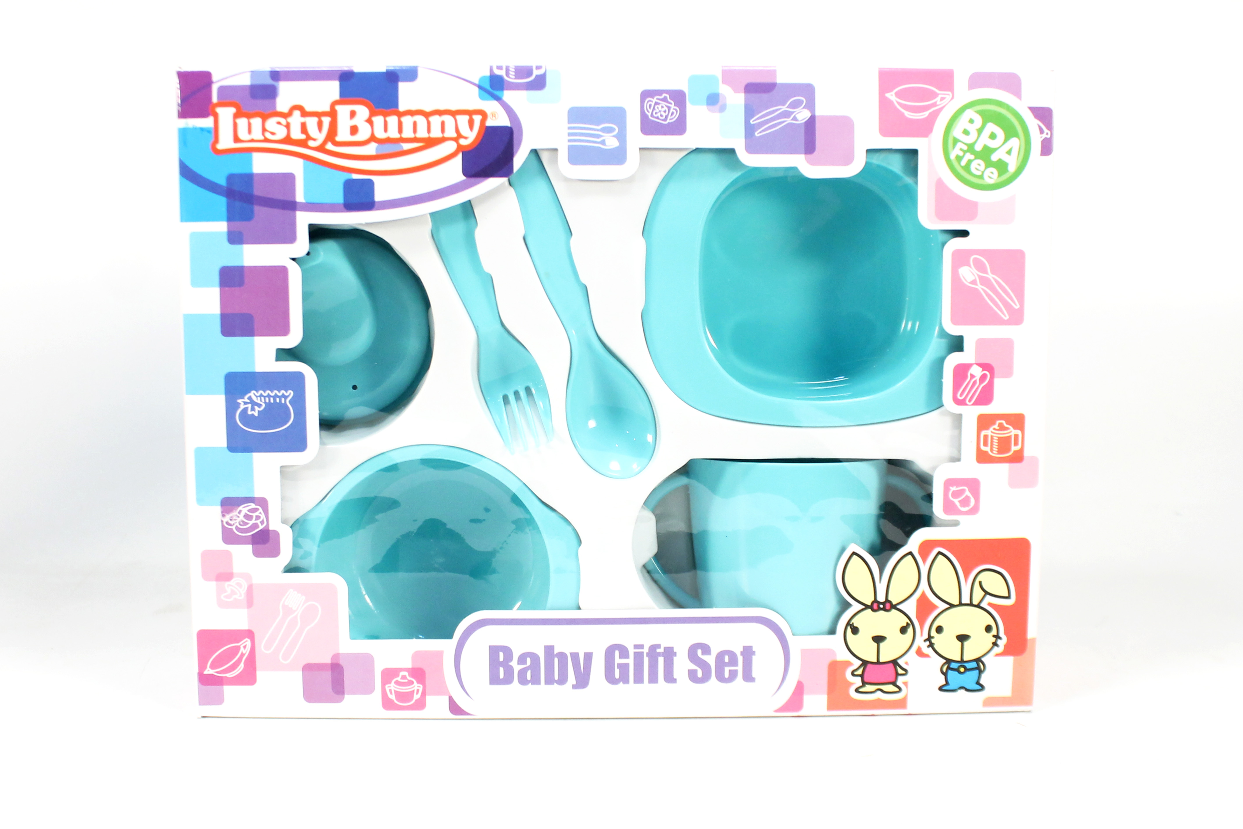 Feeding Set 6pcs Lusty Bunny Box Wind @12