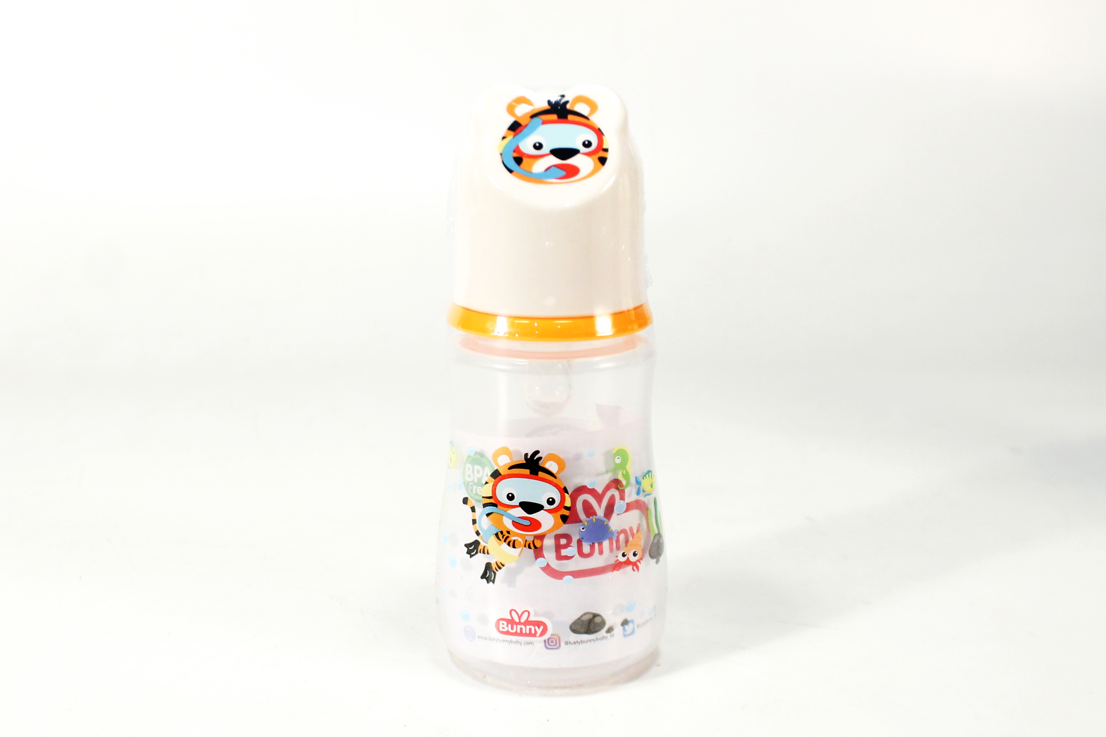 Botol Susu Animal 125ML Lusty Bunny Press @12