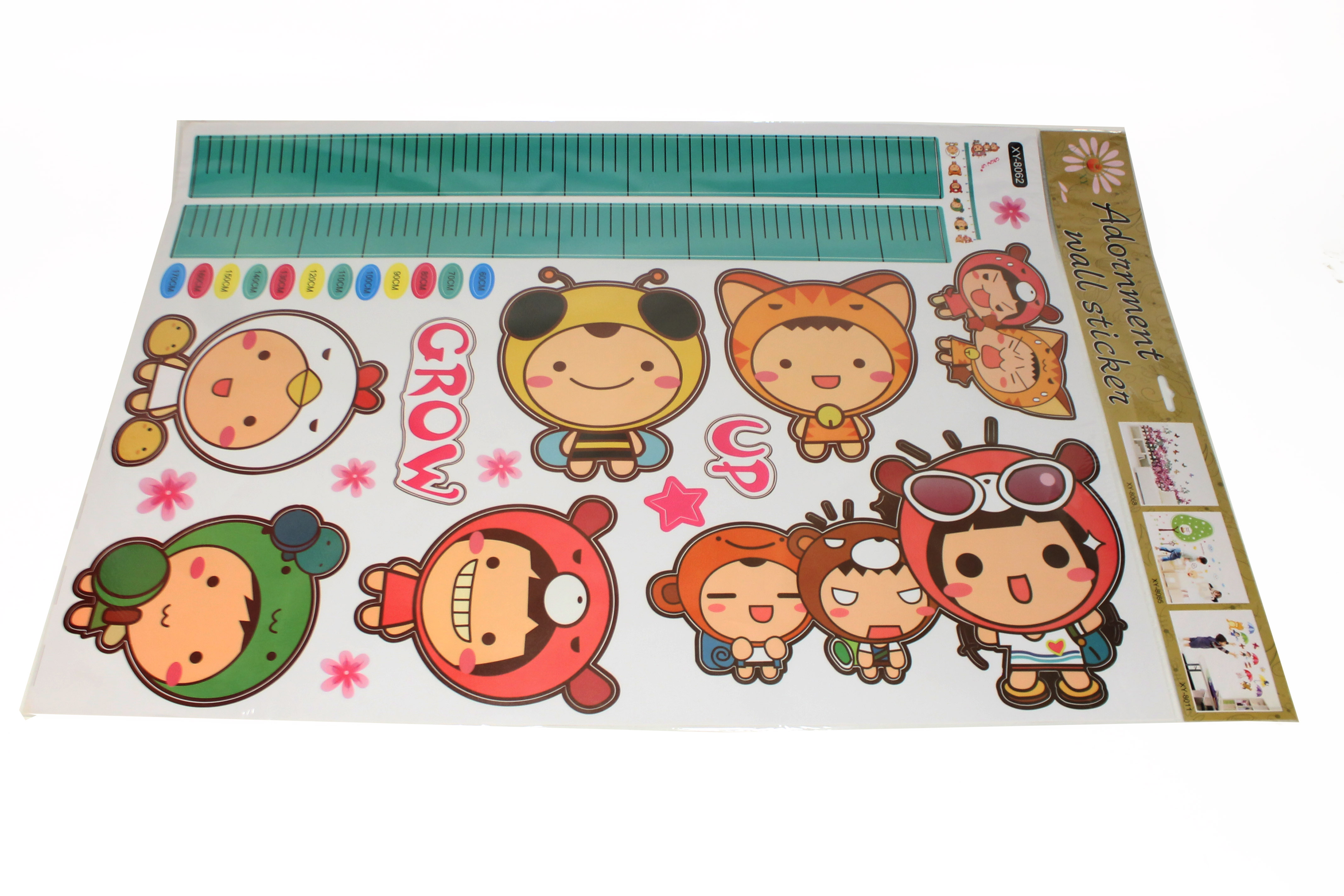 ^Sticker Transparan Motif Campur Uk.50x70 Ktg @300
