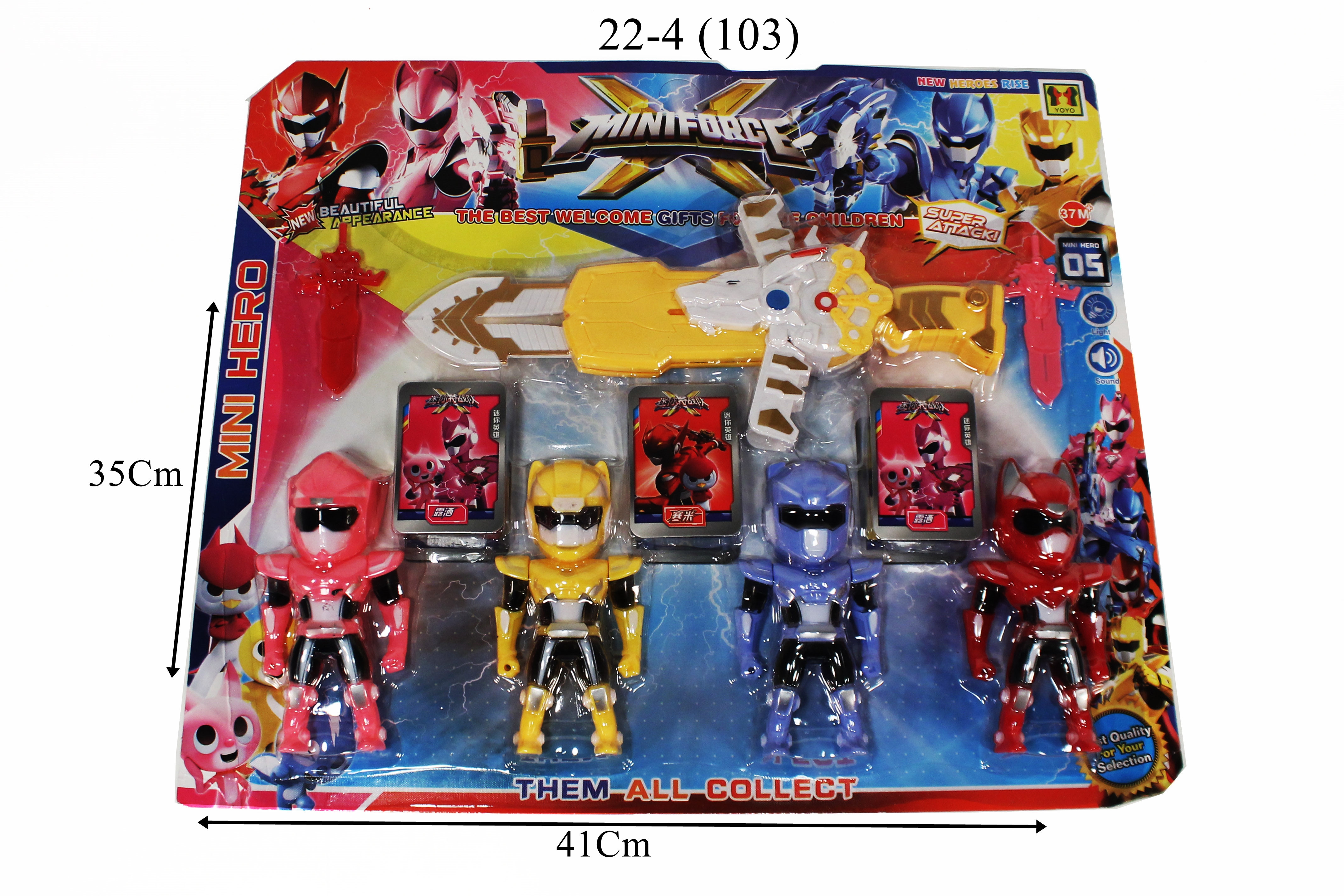 ^Robot 4 + Pedang Mini Force Press @48