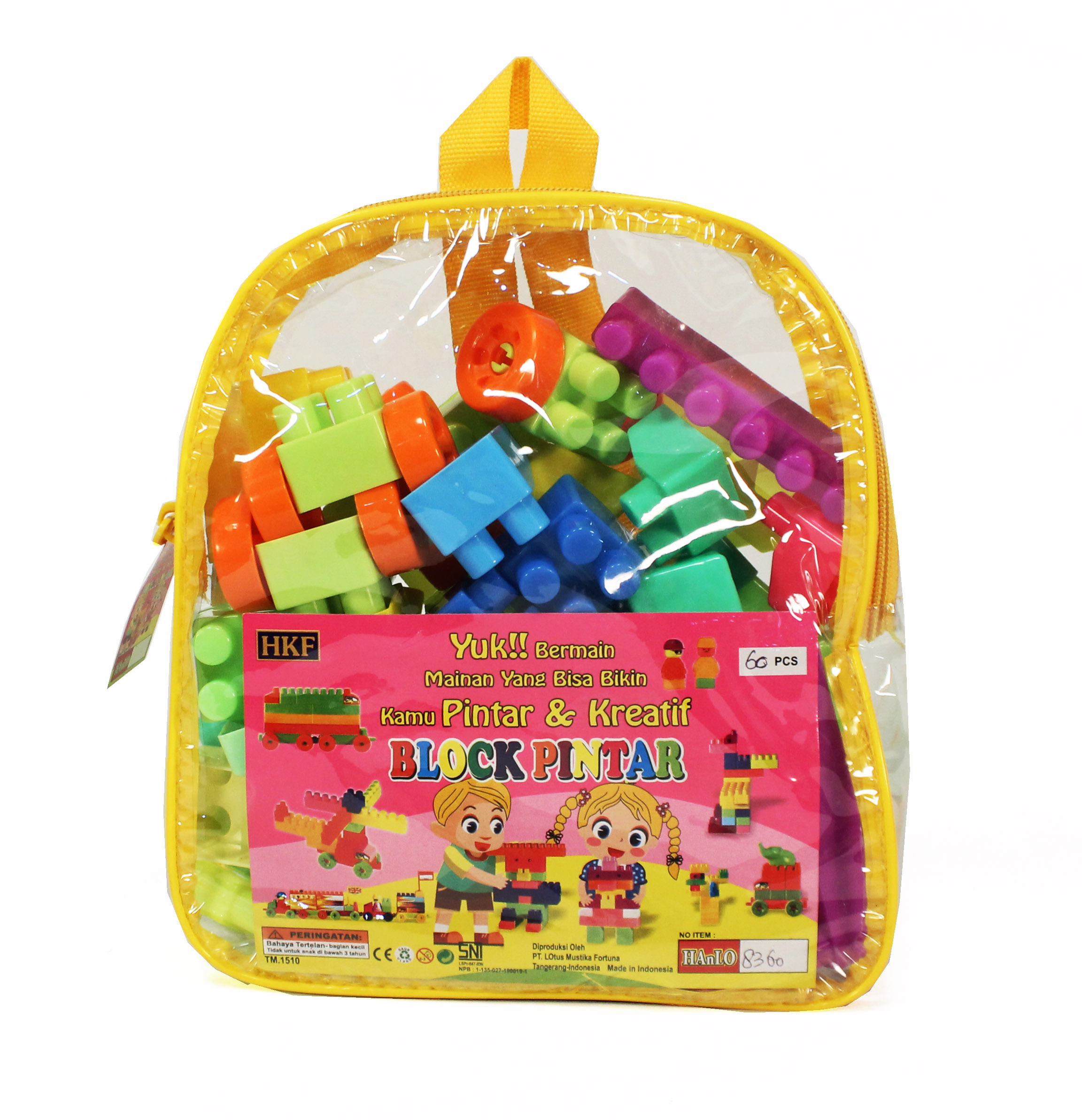 Blok Pintar Isi 60 Pcs Tas @96