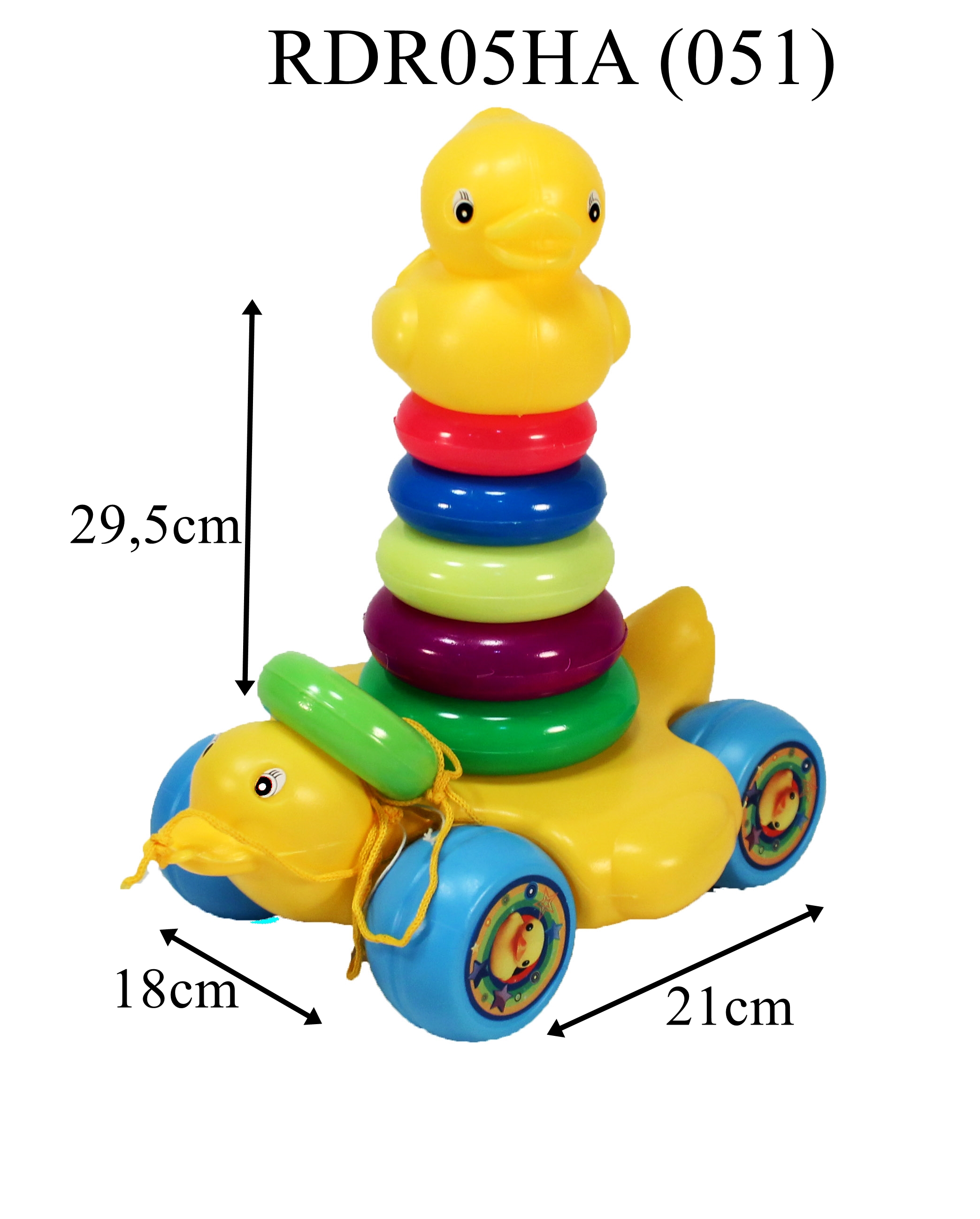 ^Ring Donat Kepala Bebek + Buah Roda Jala @60