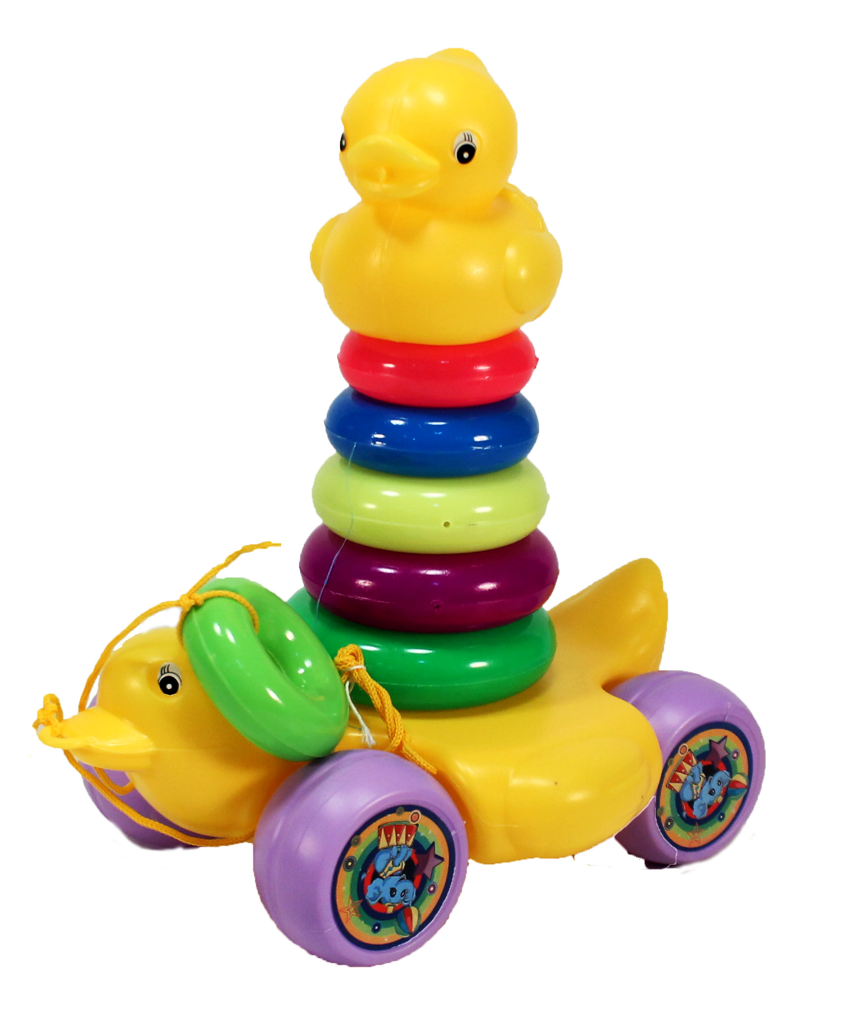 ^Ring Donat Kepala Bebek + Buah Roda Jala @60