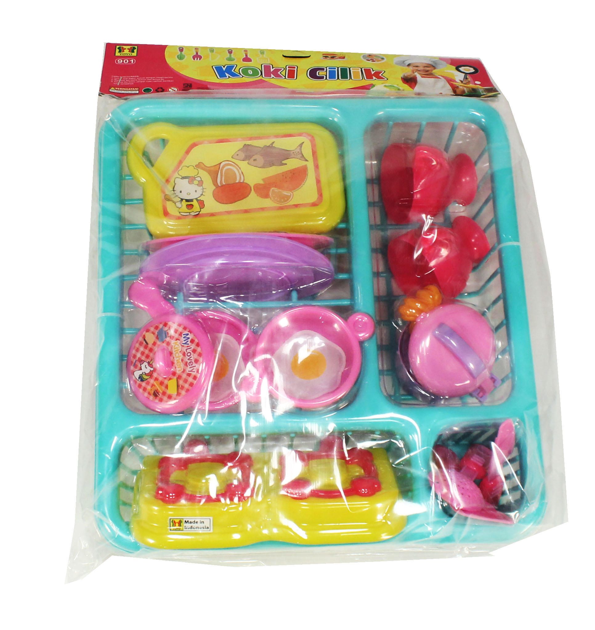 Kitchen Set nampan Koki Cilik Ktg @36
