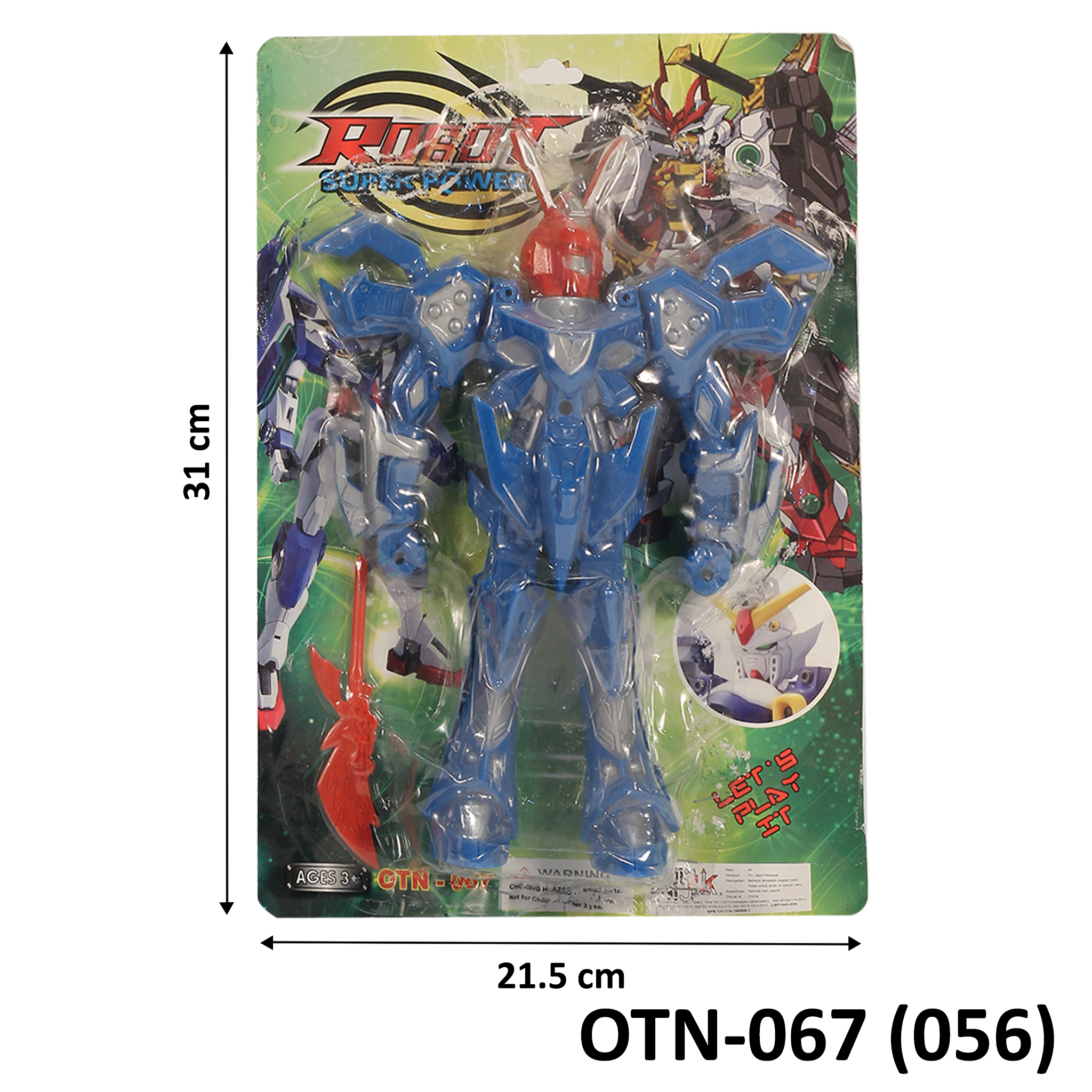 #Robot Gundam Warna Super Power Press @108