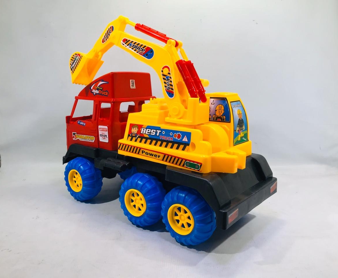 Truk Keruk Worldtop Roda Warna + Topi Ktg @12