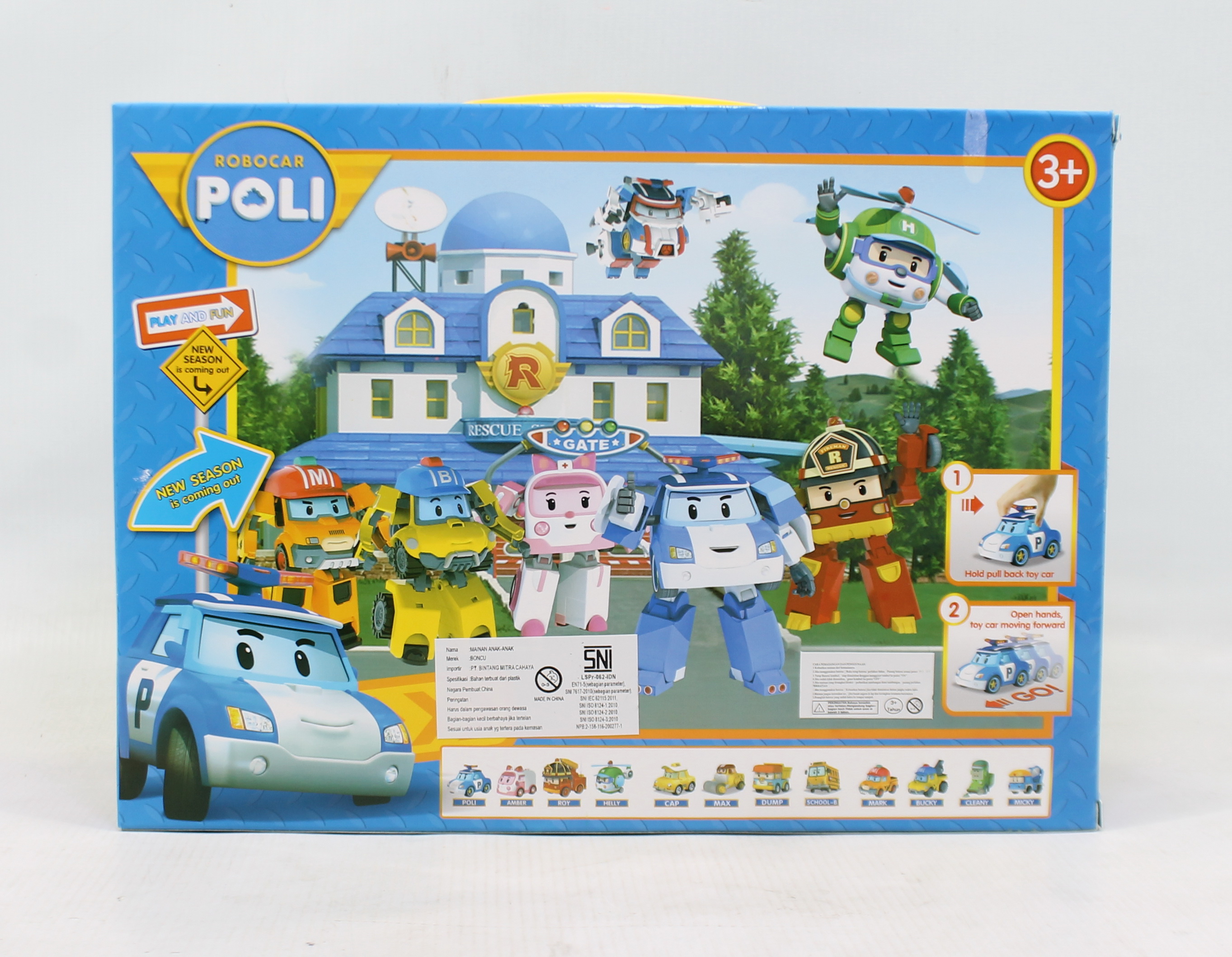 P/b Robocar Poli 8pcs Box @84