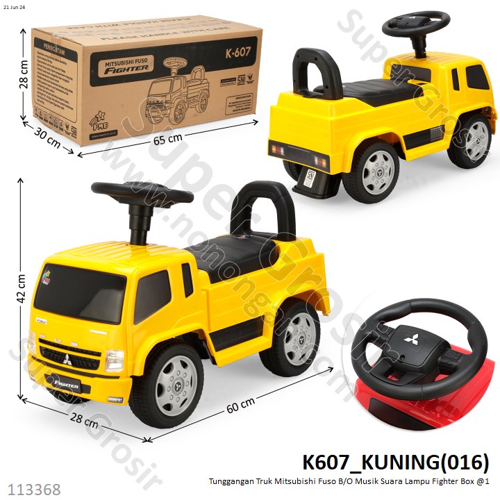 Tunggangan Truk Mitsubishi Fuso B/O Musik Suara Lampu Fighter Box @1