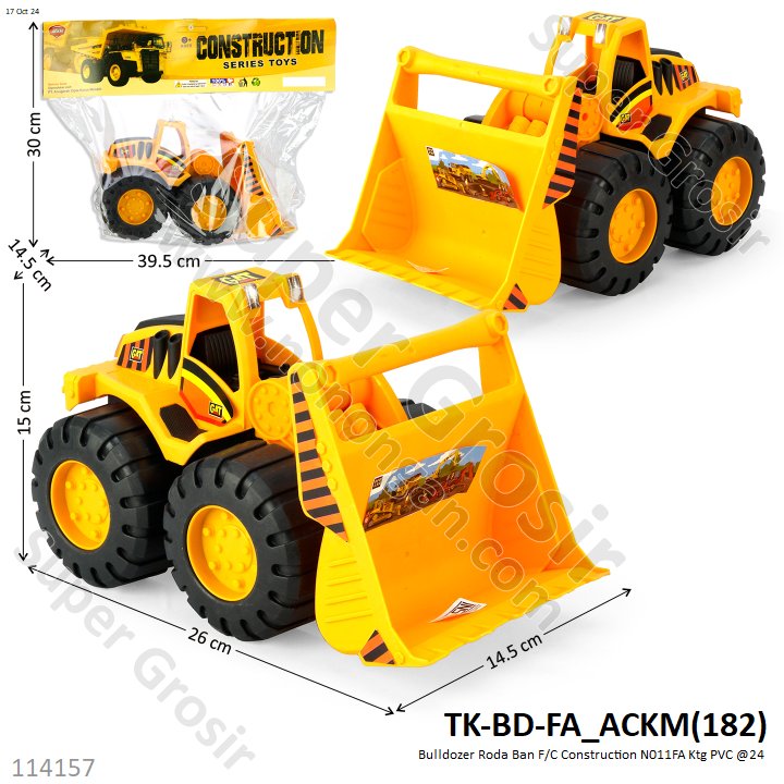 Bulldozer Roda Ban F/C Construction N011FA Ktg PVC @24