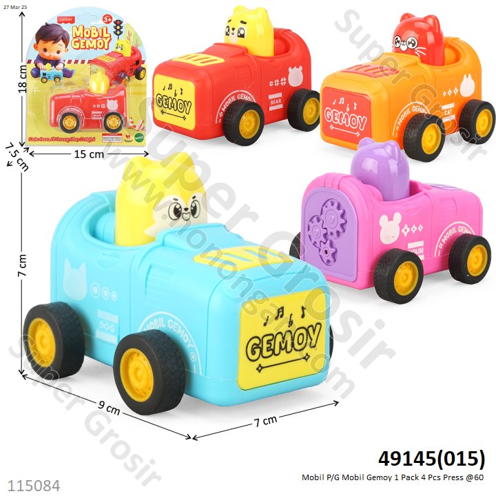 Mobil P/G Mobil Gemoy 1 Pack 4 Pcs Press @60