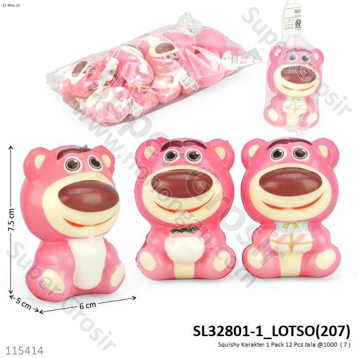 Squishy Karakter 1 Pack 12 Pcs Jala @600