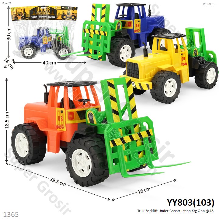 Truk Forklift F/C Under Construction Ktg Opp @48