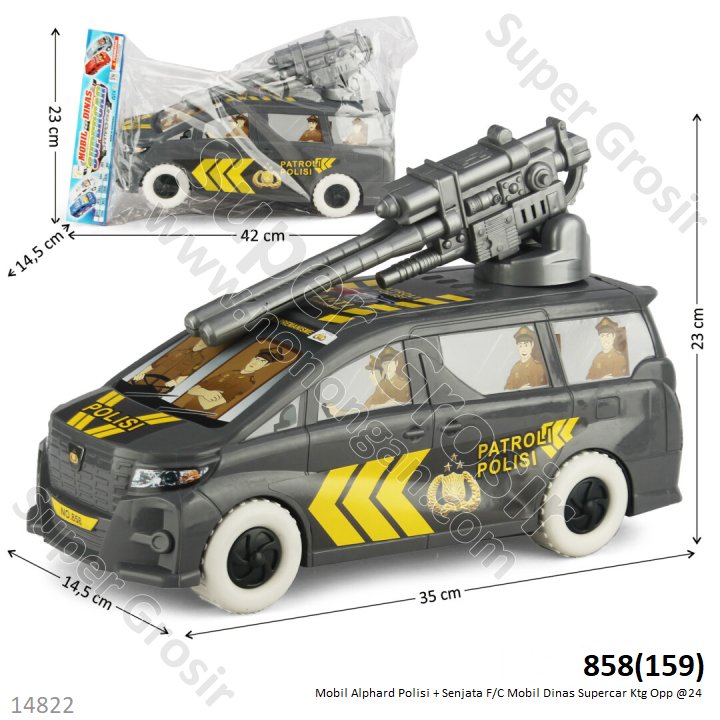 Mobil Alphard + Senjata F/C Dinas Super Car Ktg Opp @24