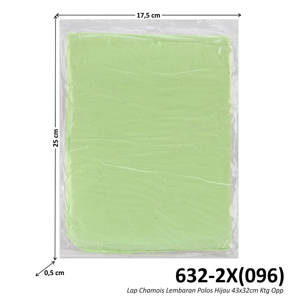 Lap Chamois / Kanebo Lembaran Polos 43x32 cm 1 Ikat 10 Pcs Ktg Opp @250