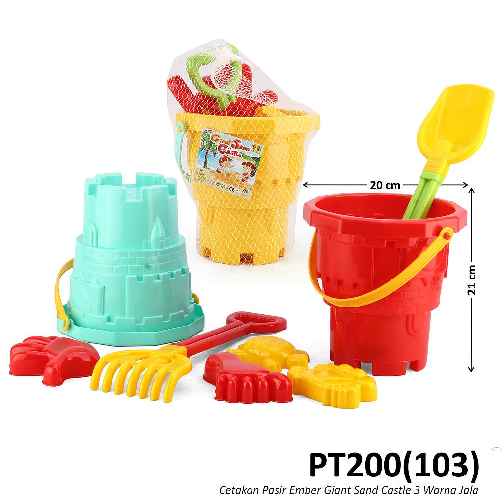 Cetakan Pasir Set Ember Jala @44