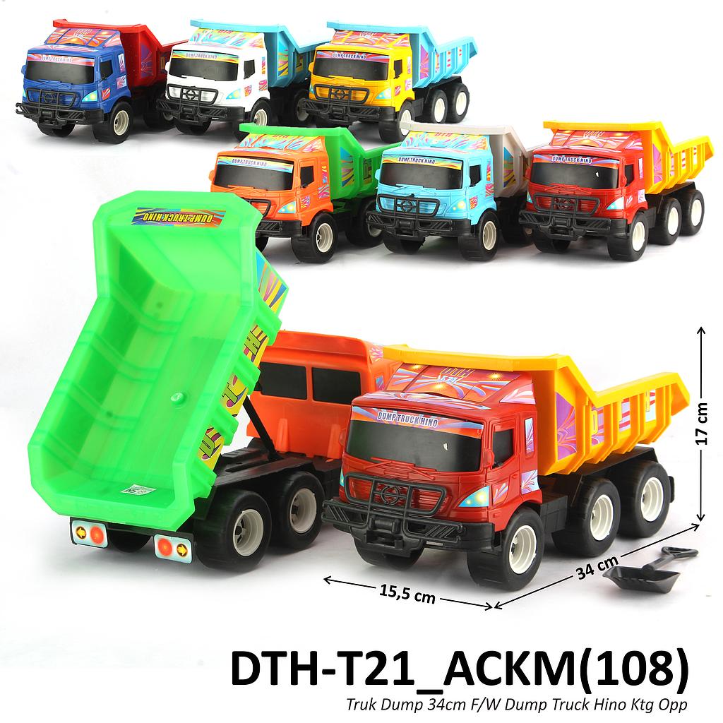 Truk Dump Tronton 34 cm F/W + Sekop Dump Truck Hino Ktg Opp @20