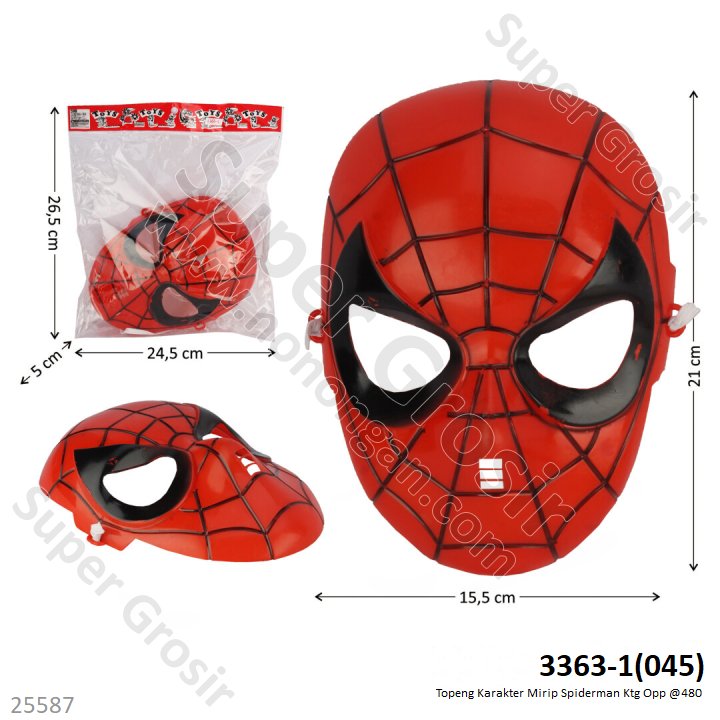 Topeng Spiderman Ktg Opp @480