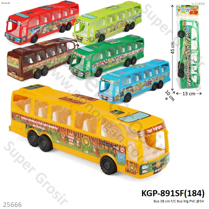 Bus 38 cm F/C Bus Ktg PVC @54