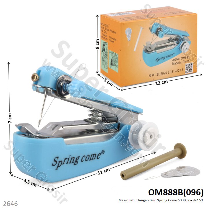 Mesin Jahit Tangan Spring Come 603B Box @160