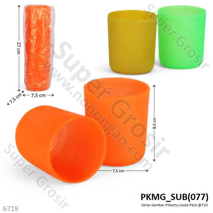 Gelas Pikachu @720