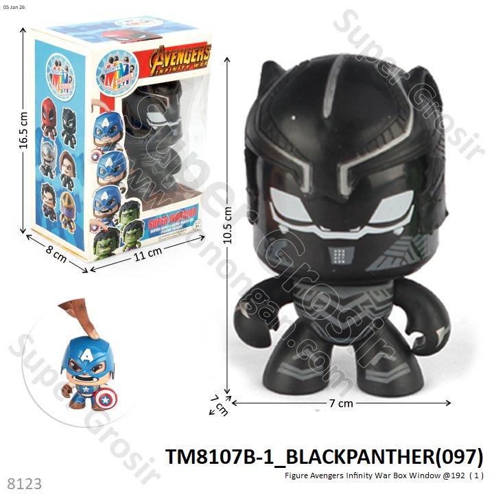 Figure Avengers Infinity War Box Window @192