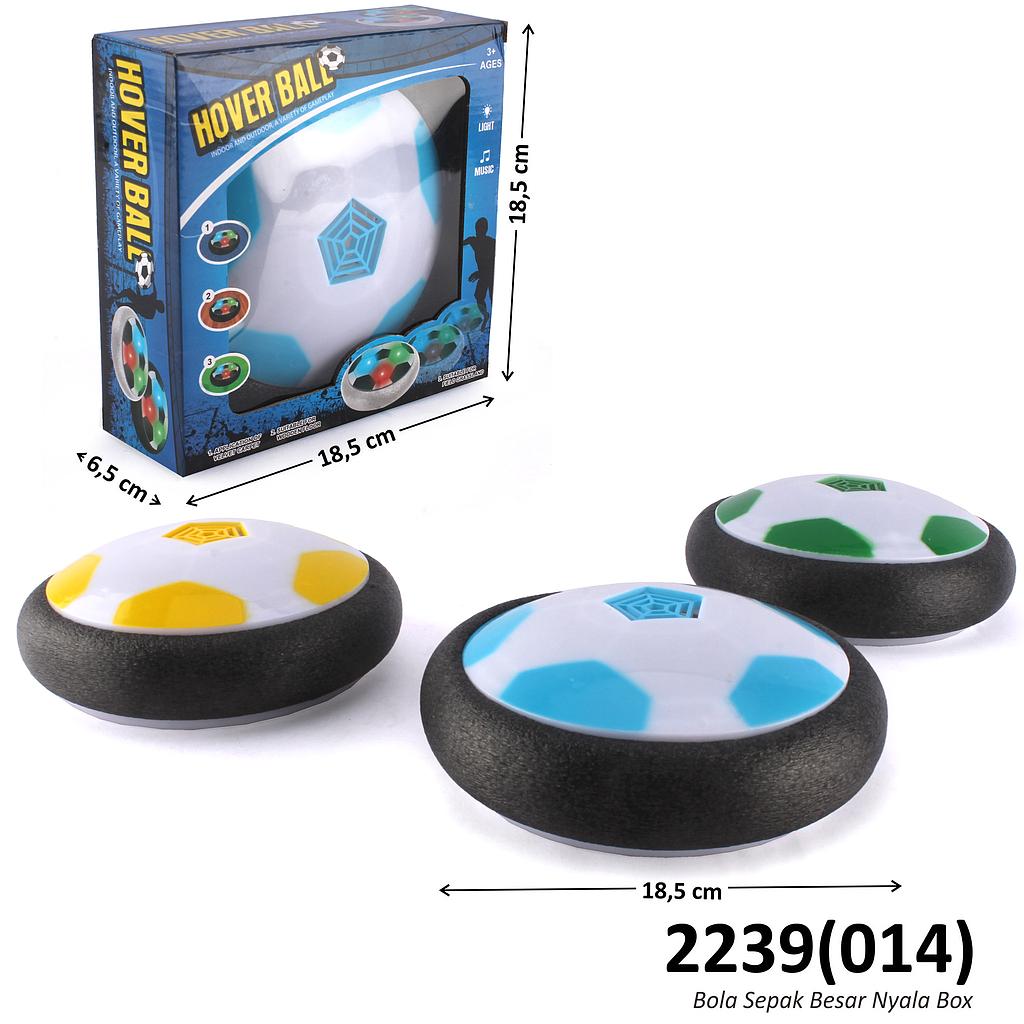 Bola Sepak B/O Melayang Lampu Hover Ball Box Window @80
