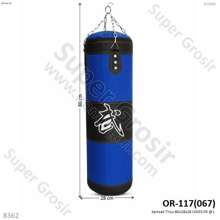 Samsak Tinju 80x28x28 LX033-05 @1
