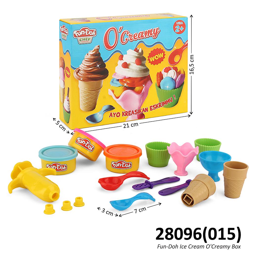 Fun-Doh Es Krim O'Creamy Box @62