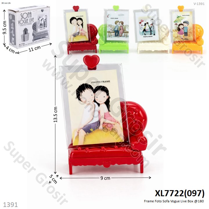 Frame Foto Sofa Vogue Live Box @180