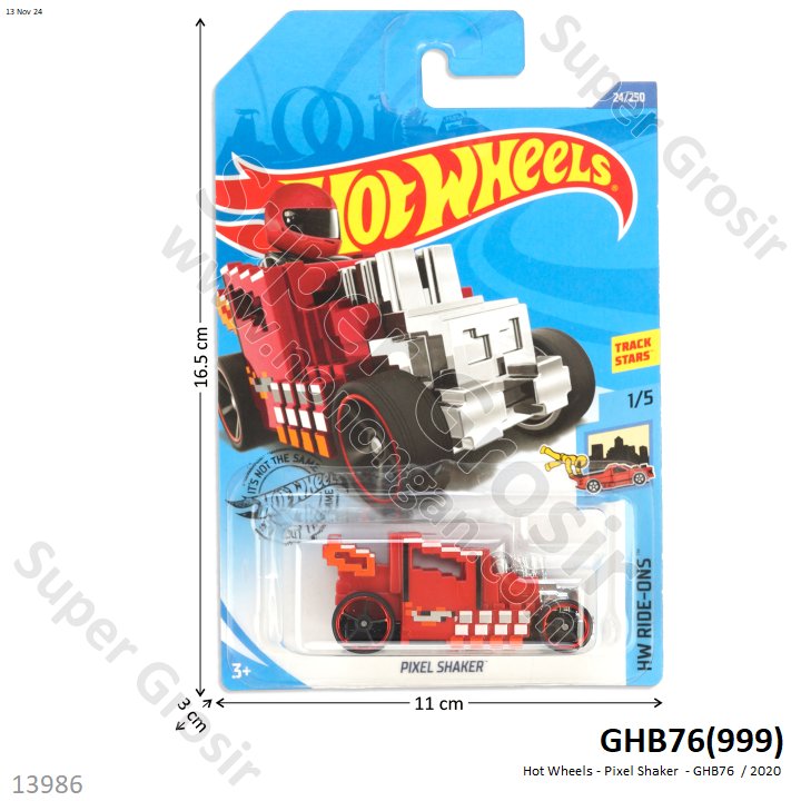 Hot Wheels - Pixel Shaker  - GHB76  / 2020