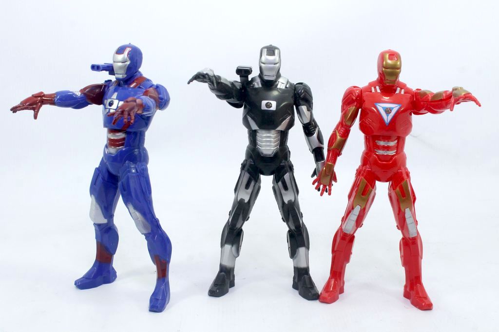 Action Figure Ironman 3 Warna @360