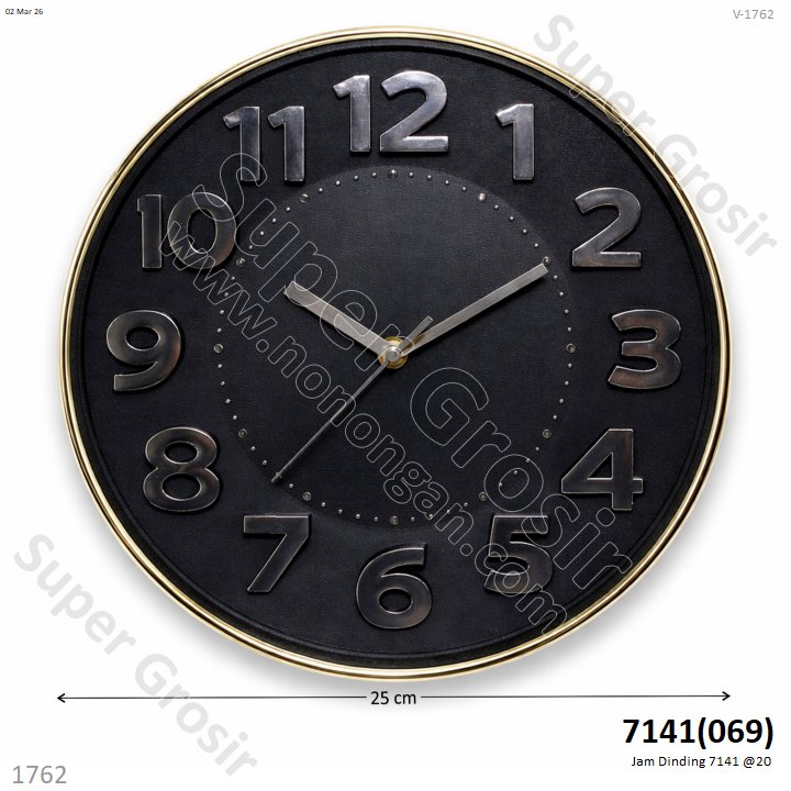 Jam Dinding 7141 @20