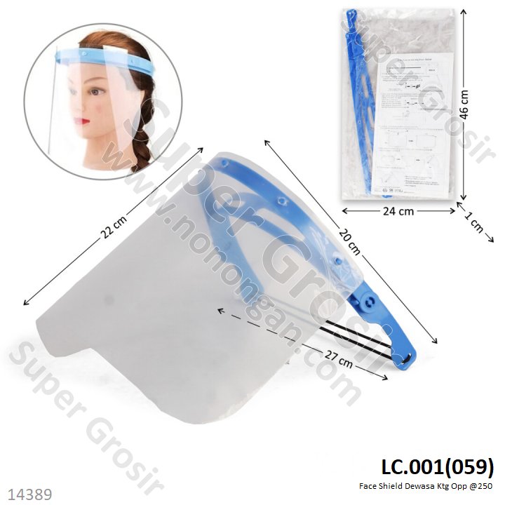 Face Shield Dewasa @250