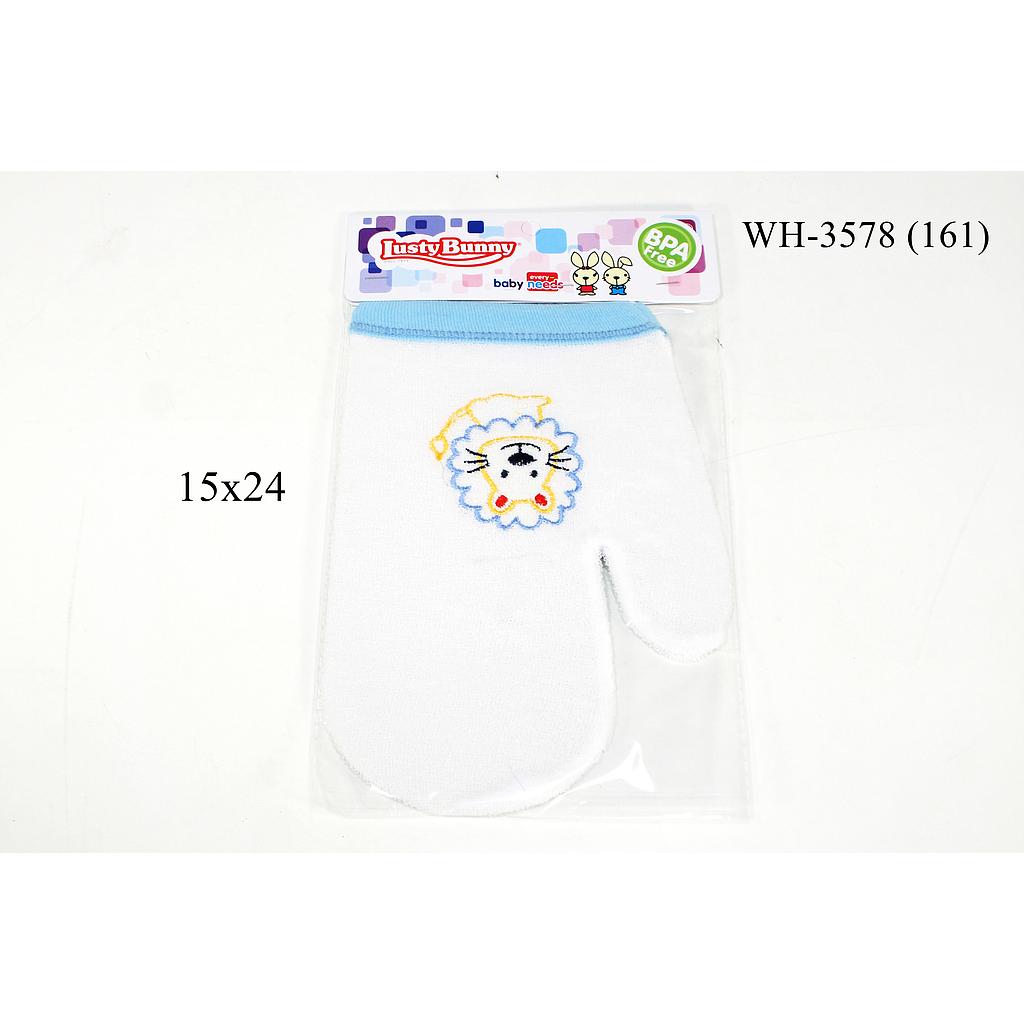 Washlap Tangan Putih Singa Lusty Bunny Ktg @24