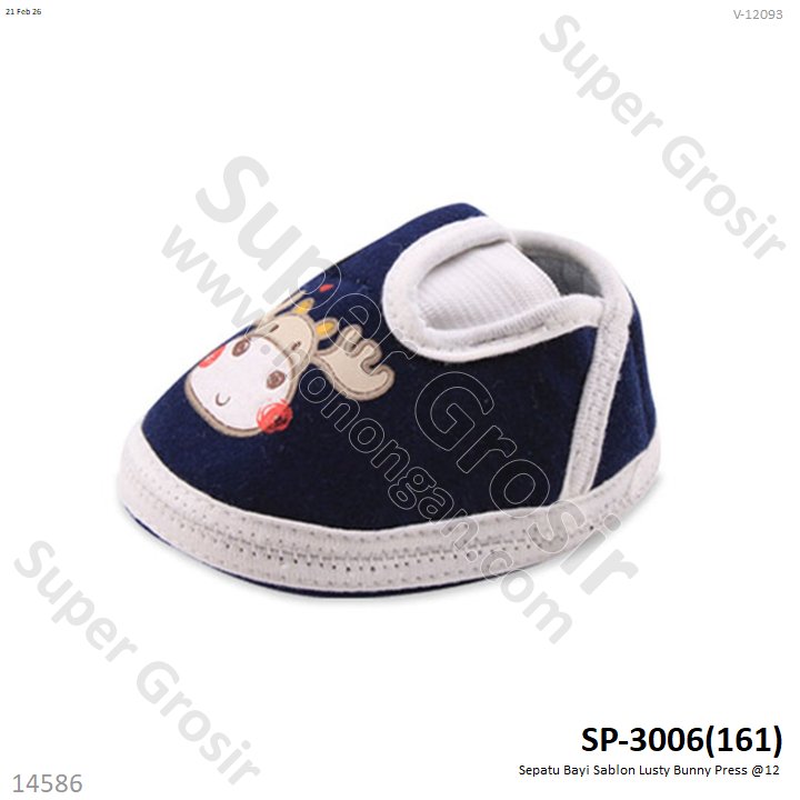 Sepatu Bayi Sablon Lusty Bunny Press @12 