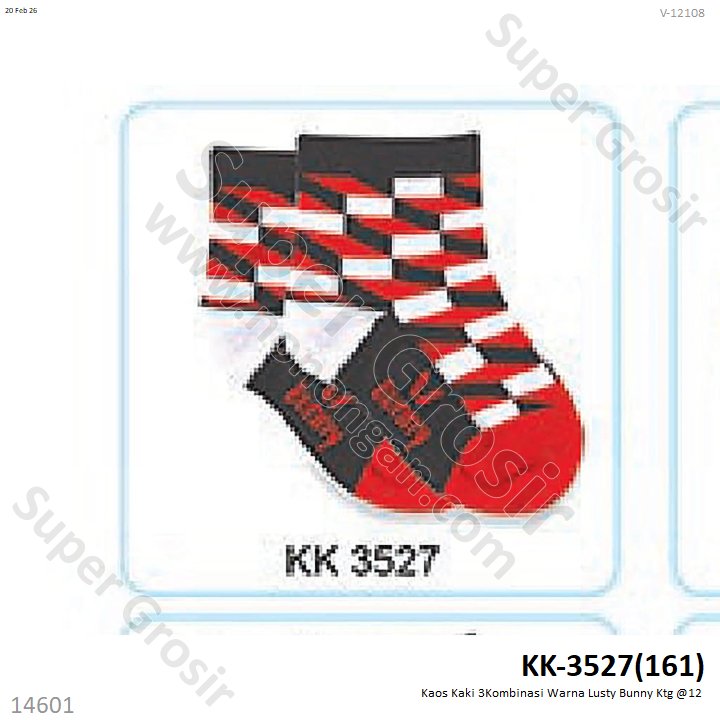 Kaos Kaki 3Kombinasi Warna Lusty Bunny Ktg @12