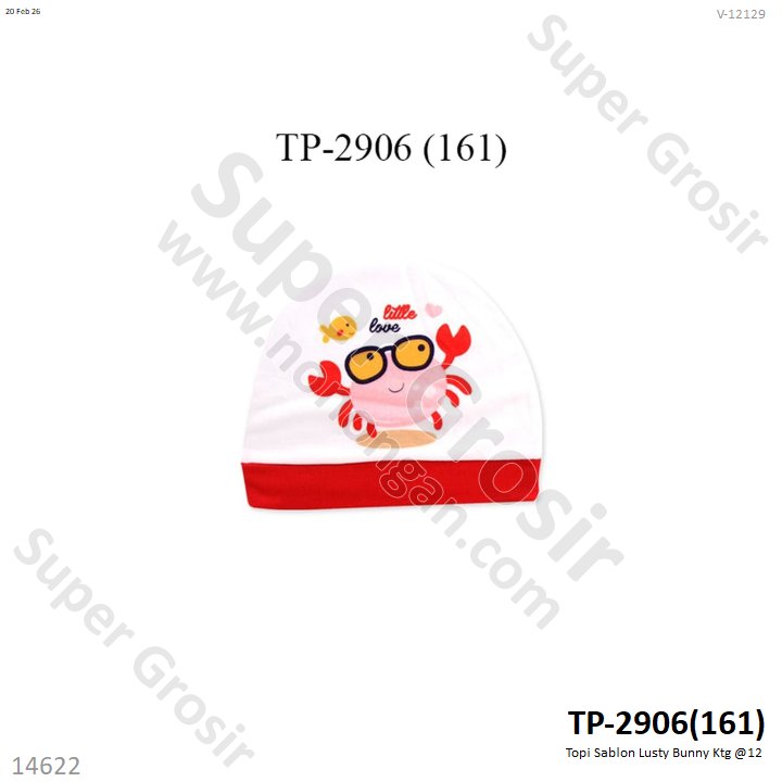 Topi Sablon Lusty Bunny Ktg @12