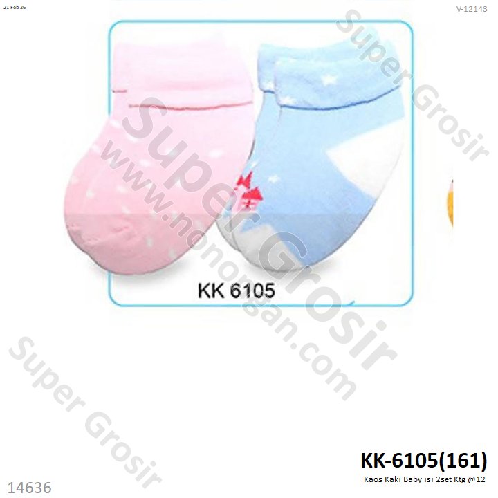 Kaos Kaki Baby isi 2set Ktg @12