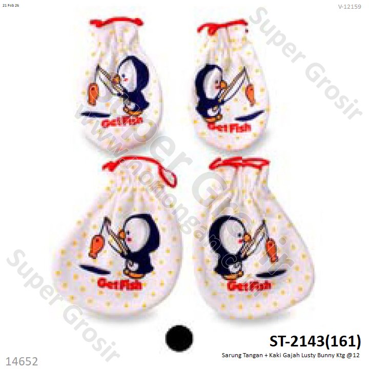 Sarung Tangan + Kaki Gajah Lusty Bunny Ktg @12