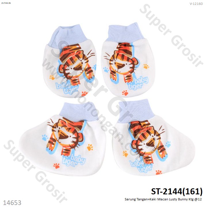 Sarung Tangan+Kaki Macan Lusty Bunny Ktg @12