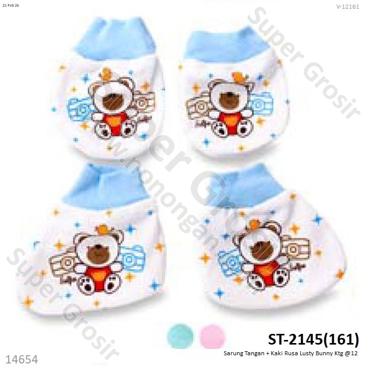 Sarung Tangan + Kaki Rusa Lusty Bunny Ktg @12
