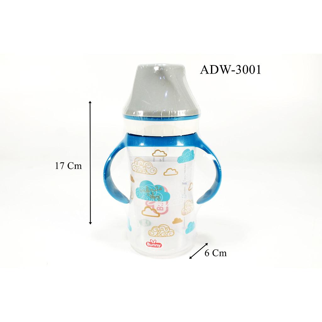Botol Susu Gagang 250 ml Lusty Bunny Press @12