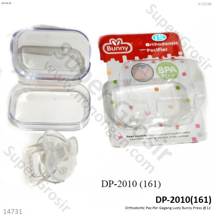 Orthodontic Pacifier Gagang Lusty Bunny Press @12