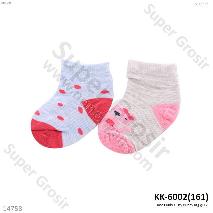 Kaos Kaki Lusty Bunny Ktg @12