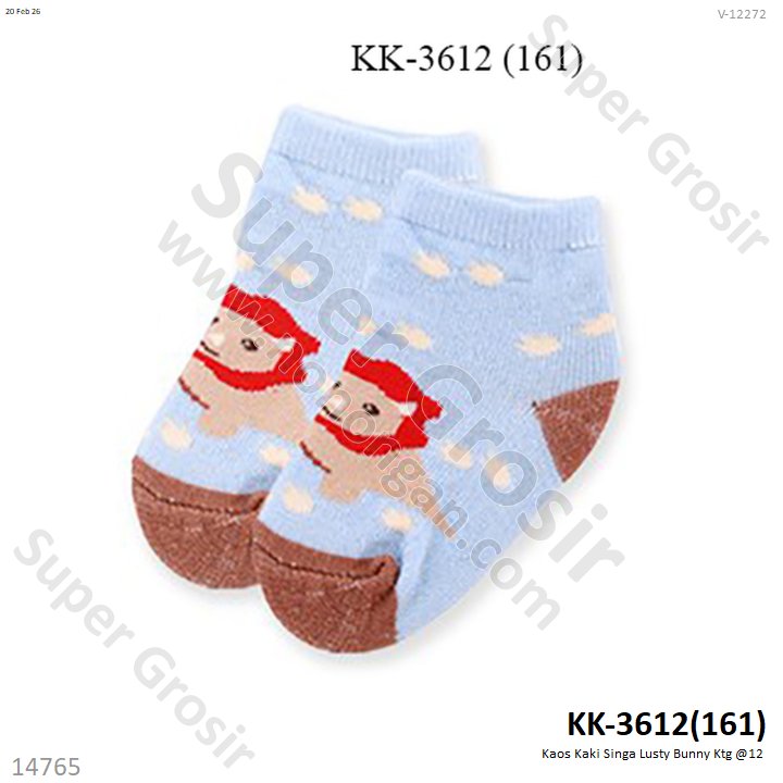 Kaos Kaki Singa Lusty Bunny Ktg @12